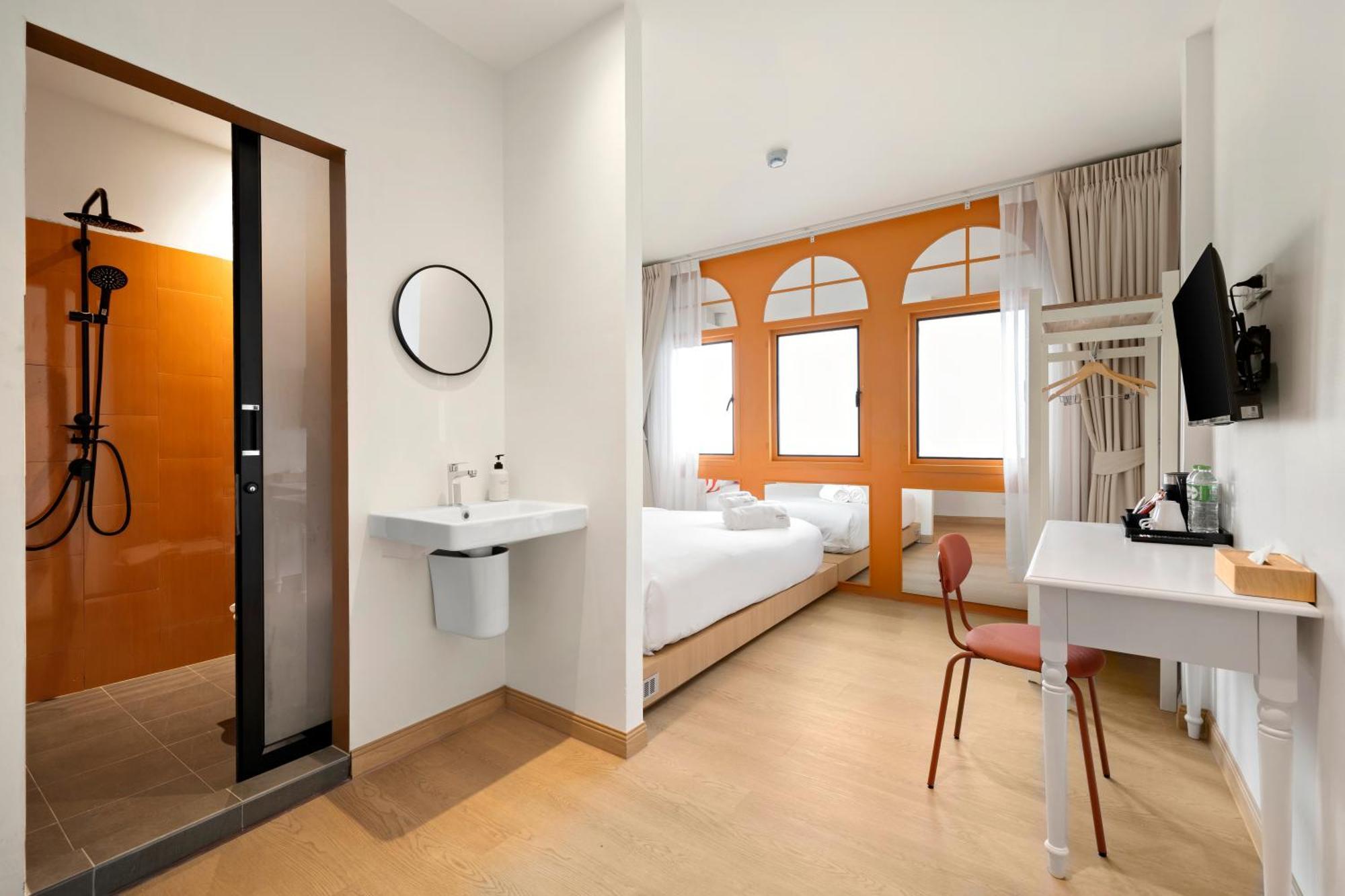 Hotel Horange Phuket Town Zimmer foto